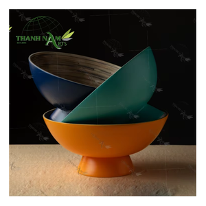 OEM Friendly Elegant Eco-Friendly Bamboo Serving <b>Tray</b> Set Microwave Dishwasher Safe Deluxe Catering Restaurant Home <b>Table</b> - Product Image 1