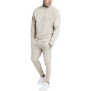 Survêtement de sport unisexe personnalisé 2026 coupe ajustée avec bandes latérales pour hommes et femmes - Product Image 4