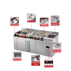 Barra de acero inoxidable 304 de grado alimenticio para té con leche - Product Image 4