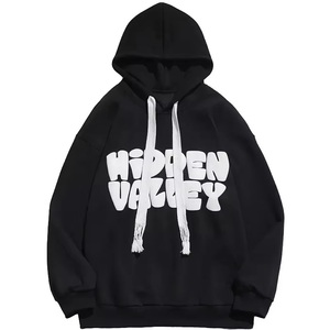 Sudadera con Capucha para Hombre, Diseño Nuevo 2026, Servicio OEM, Estampado Puff, Manga Regular, Espuma 3D, Invierno, 100% Algodón Felpa - Product Image 5