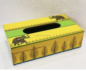 Customizable MDF & Paper <b>Tissue</b> Holder Digital Printed Napkin <b>Boxes</b> for Kitchen Home Restaurants & Bar - Product Image 6