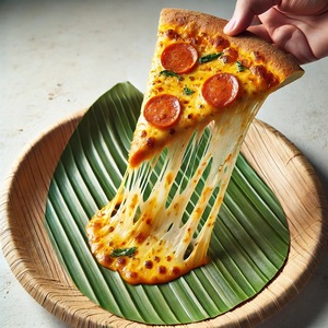 Premium 6 Inches Round Shapes Areca Plates Natural <b>Disposable</b> Dining & Catering Plates Durable Stylish & Eco-Friendly <b>Tableware</b> - Product Image 3