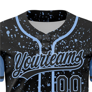 Camiseta Deportiva de Béisbol Profesional 2026, Nueva Moda, Bordado 3D, Logotipo Personalizado, Secado Rápido, Poliéster, para Hombre - Product Image 3