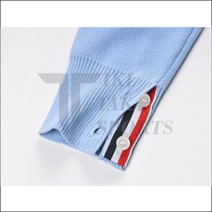 Cárdigan de Punto para Mujer, Superventas de Verano, Acrílico Sólido, Casual, Cuello en V, Manga Larga, Transpirable, con Bolsillos, Botones Simples, 300g - Product Image 6