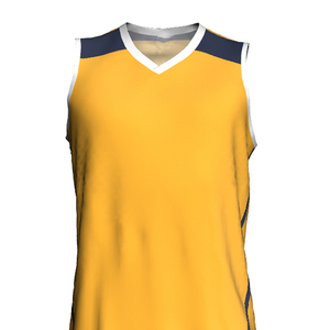Camiseta de Baloncesto Personalizada 2026, Nuevo Diseño, Secado Rápido, Estilo Lakers, Diseño de Rayas en Contraste, Camisetas Reversibles, Camiseta sin Mangas - Product Image 4