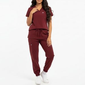 Ensemble d'uniformes d'infirmière d'hôpital haut de gamme, blouses médicales tissées avec logo et couleurs personnalisés, tenues médicales confortables de haute qualité - Product Image 6