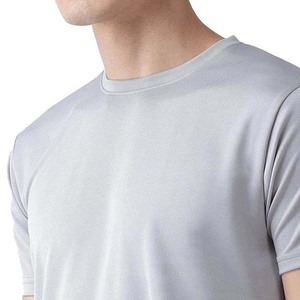 Camisetas de Verano para Hombre, 100% Algodón, Transpirables, Estilo Urbano, Color Sólido, Tallas Grandes, Corte Ajustado, Cómodas y Elegantes - Product Image 5