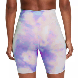 Premium <b>Women</b> Yoga <b>Shorts</b> OEM Polyester Spandex Fabric Lightweight Breathable High Waist Fitness Gym <b>Shorts</b> Supplier - Product Image 6