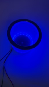 Porte-gobelet marin LED haut de gamme avec anneau de finition en acier inoxydable SUS304 |   Porte-gobelet étanche pour bateau |   12V |   RGB |   ZHENG YUE - Product Image 2