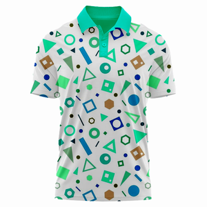 Sublimación Personalizada para Camisetas de Hombre, Poliéster/Algodón, Tejido de Punto, Manga Corta, Golf, Logotipo por Transferencia de Calor, Secado Rápido, Alta Calidad, OEM - Product Image 2