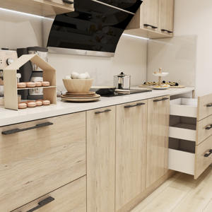 JY Project Customized European Style White Wood <b>Cabinet</b> Attractive Kitchen <b>Cabinet</b> for Modern Villa and Luxury Apartment Kitchen - Product Image 6