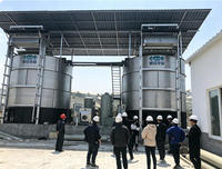 Réservoir de Fermentation Verticale de Fumier à Haute Efficacité, Directement de l'Usine, pour la Production d'Engrais Organique et de Compost