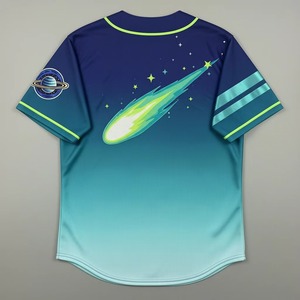 Sublimation Custom Sports Team Wear Club Button <b>Down</b> Baseball Jersey Softball Wear For Kids Youth & Adult - Product Image 5