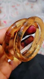 Classic Women's Resin <b>Bangles</b> with Violet Purple <b>Jade</b> Daily Wear Gift - Product Image 5