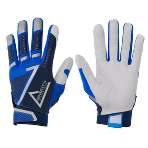 Guantes de Bateo de Béisbol/Sóftbol de Cuero de Alta Calidad, con Gran Agarre, Correa Ajustable, Diseño Transpirable y Duradero para Adultos - Product Image 1