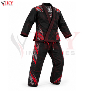 Nuevo Kimono de Jiu Jitsu Brasileño de la Mejor Calidad, Tela Suave de Algodón y Poliéster, Sublimado, Unisex, para Artes Marciales - Product Image 4