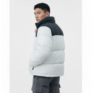 Nueva Chaqueta de Invierno 2026 de Alta Calidad, Chaqueta Acolchada de Lona para Exteriores, Rellena de Poliéster, con Logotipo Frontal, Estilo Urbano, para Hombre - Product Image 2