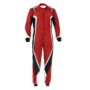 Combinaison de karting personnalisée respirante pour homme adulte, tenue de course automobile professionnelle pour piste - Product Image 1