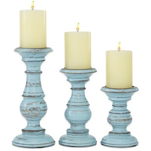 Handcrafted Distressed Turquoise Glaze Square Hurricane Ceramic <b>Candle</b> Holder Wholesale | Moradabad India - Product Image 4