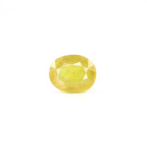 Natural Yellow Sapphire 5.05 Carat Certified Wholesale Gemstone - Product Image 1