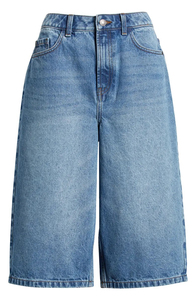 Shorts en jean pour femme de haute qualité à prix abordable, couleur bleue sexy, en coton, anti-humidité, séchage rapide, respirant, taille haute, fermeture boutonnée - Product Image 4