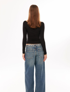 เสื้อยืดแขนสั้นผู้หญิงดีไซน์ใหม่ ผ้าฝ้าย เสื้อยืดผู้หญิงขายส่ง - Product Image 6