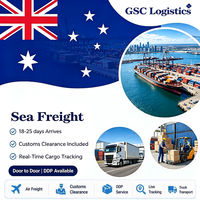 Transport maritime de conteneurs en vrac Chine-Australie, service DDP avec système de suivi de fret en ligne en temps réel