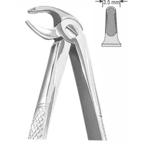 FOCEPS D'EXTRACTION d'instruments chirurgicaux dentaires pour enfants avec motif de racines centrales supérieures et inférieures - Product Image 1