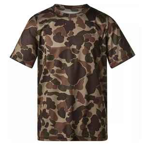 Chemise de chasse d'été Realtree Camo à imprimé animal, en toile, anti-UV, manches courtes pour homme, impression de logo personnalisée - Product Image 2