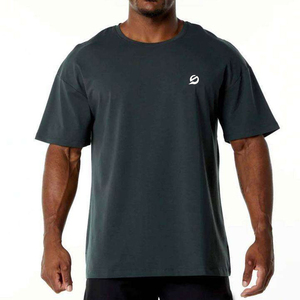 Camiseta de Compresión de Secado Rápido para Hombre, Poliéster y Elastano, Camiseta Deportiva de Manga Corta para Entrenamiento - Product Image 1