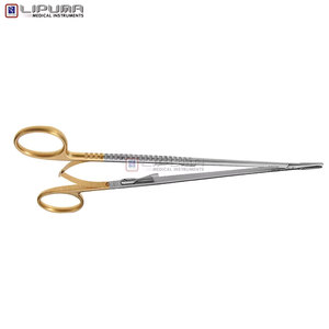 ที่จับเข็มผ่าตัดสแตนเลสขนาด 9 นิ้ว 23 ซม. ยี่ห้อ Tc Diethrich แบบปากตรง ด้ามจับแบบวงแหวน ล็อคด้วยมือ MOL - Product Image 3