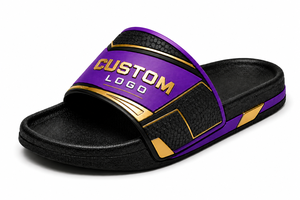 Men's Slide Sandals Solid Color Breathable Open Toe <b>Outdoor</b> Summer <b>Slippers</b> EVA Comfortable Non Slip Size Chart Included - Product Image 3