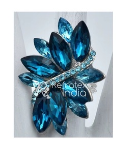 Anneau de serviette en strass pour décoration de Table par réfractex fabriqué en inde pour la meilleure qualité et le prix bas - Product Image 1