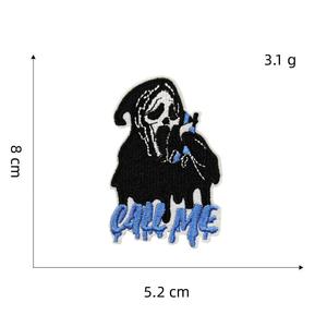 Wholesale Embroidery Patch Custom <b>Letter</b> Embroidered <b>Applique</b> for Jackets Caps Bags Shirts Garments Heat Press Iron On Sew On - Product Image 2