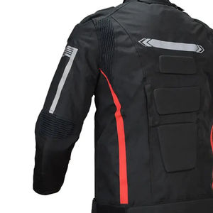 เสื้อแจ็คเก็ตมอเตอร์ครอสผู้ชายแบบสั่งทำพิเศษ ทนทาน ผลิตจากโพลีเอสเตอร์ สำหรับแข่งรถออฟโรด ชุดกีฬา ผู้ผลิต OEM ODM เสื้อแจ็คเก็ตสำหรับขี่มอเตอร์ไซค์ - Product Image 6