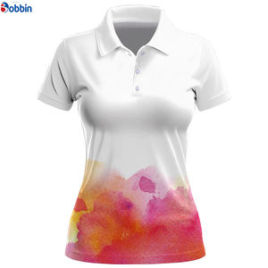 Nuevo Diseño Personalizado, Camisetas de Tenis y Golf Transpirables con Sublimación y Bordado, Ropa Deportiva Polo 100% Poliéster - Product Image 2