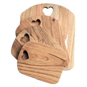 Super tablas de cortar de madera para cortar verduras y carne, superficie para picar, tabla de madera maciza, tabla artesanal, cocina rústica - Product Image 1