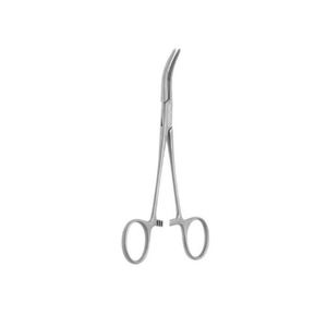 Pinzas Hemostáticas Curvas de Acero Inoxidable con Bloqueo Manual, Pinza Quirúrgica Reutilizable, Instrumento Médico para Hospital, Odontología y Veterinaria - Product Image 2