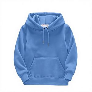 Wholesale Girl Clothes Long Sleeve Pullover Blank Fleece Hoodie Cotton <b>Boys</b> Hooded Sweatshirt - Product Image 3