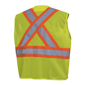 Fabricación OEM ODM, Chaleco de Seguridad Personalizado con su Diseño, Hecho de Tela de Poliéster para una Mayor Seguridad en la Construcción - Product Image 2