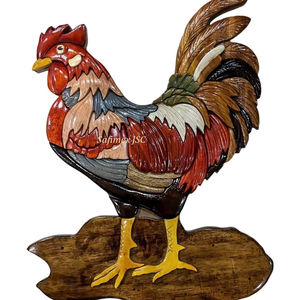 Placas de Madera para Pared, Hechas a Mano, Grabadas, Duraderas, Porta Llaves, Estilo Vintage, Decoración de Pared, Artesanía en Madera, Diseño Personalizado, Vietnam - Product Image 1