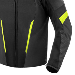 Veste courte en textile respirant pour homme, homologuée CE, légère, coupe-vent, pour la moto, protection imperméable, taille plus - Product Image 6