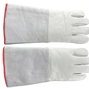 Guantes de Soldadura TIG de Cuero Vacuno de Primera Calidad, Resistentes al Calor y al Fuego, la Mejor Opción para Soldadores, Guantes de Seguridad al Mejor Precio - Product Image 3