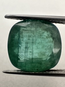 Green <b>Emerald</b> <b>Cushion</b> Cut Loose Stone 7.86 CTS Natural <b>Emerald</b> Gemstone Jewelry Making Stone Wholesale Gem Supplier Fine Emeral - Product Image 1