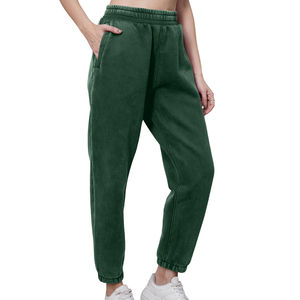 Pantalon évasé ample taille haute en maille douce, coupe large, confortable, décontracté et élégant pour le printemps - Product Image 5