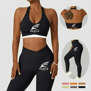 Leggings de yoga et de fitness pour femme, tendance 2026, personnalisés, à motif uni, coupe ajustée avec taille élastique - Product Image 2