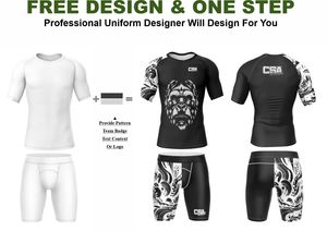 Ropa de Compresión para Hombre, Diseño Personalizado, Impresión Digital, para MMA y BJJ, Venta Directa de Fábrica, Transpirable - Product Image 2