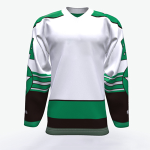 New Arrival Youth Goalie Cut Cheap Custom Made Blank Hockey Jerseys 100% Polyester Digital Print - Product Image 1