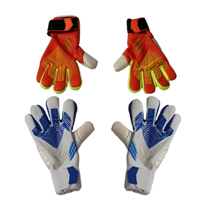 Football Goalkeeper Gloves <b>Full</b> Finger PU Material Non <b>Slip</b> Breathable Adjustable Wrist Strap Unisex Sports Glove - Product Image 6