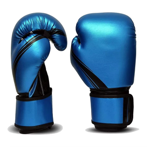 Guantes de Boxeo Personalizados de Cuero Vacuno Cómodo con Cierre Rápido, Secado Rápido, Impresión en Relieve, Marca Personalizada para Adultos, Gimnasio - Product Image 5